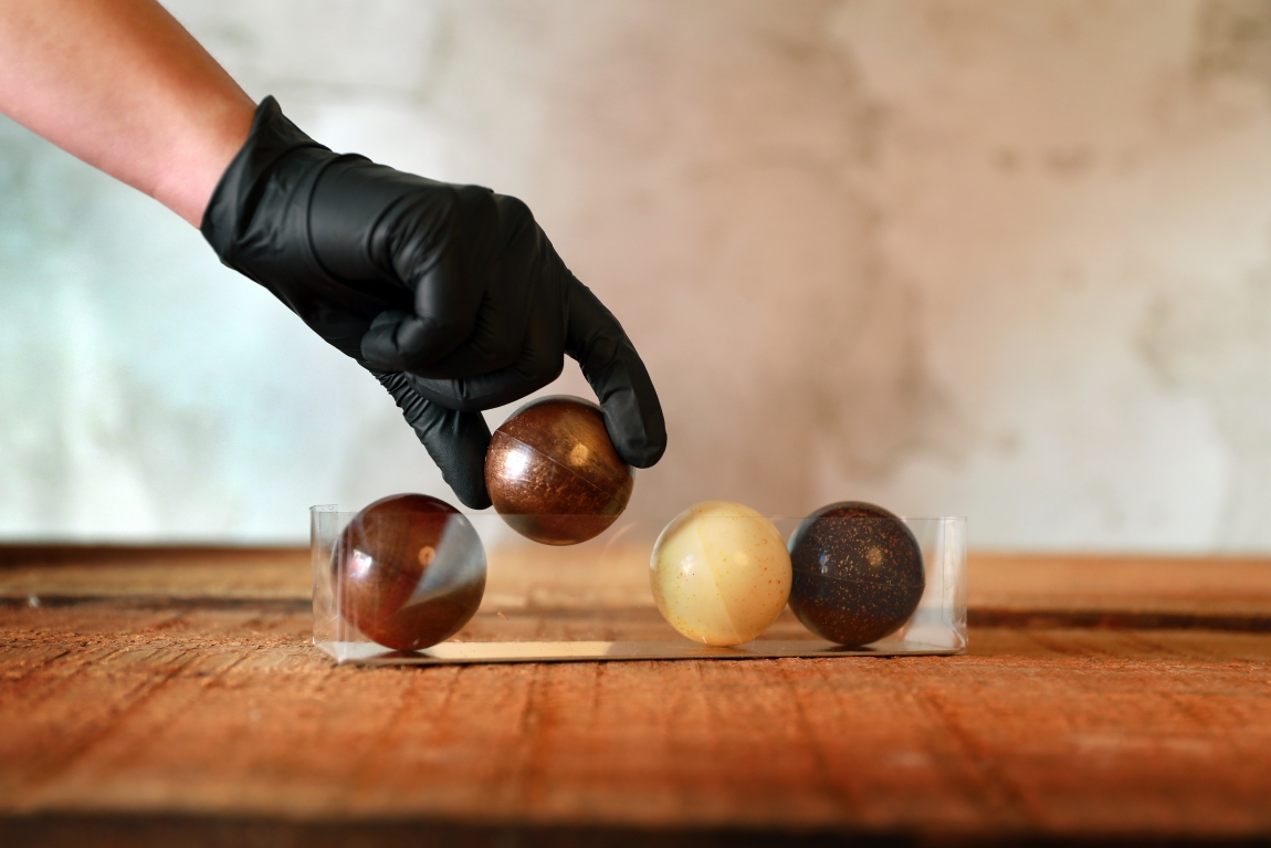 Bombs met hand