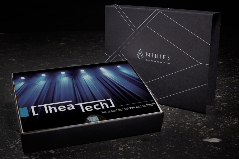 nibies, gepersonaliseerde pralines