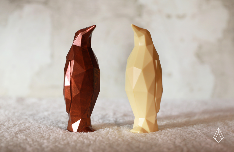 Pinguïn donker en wit