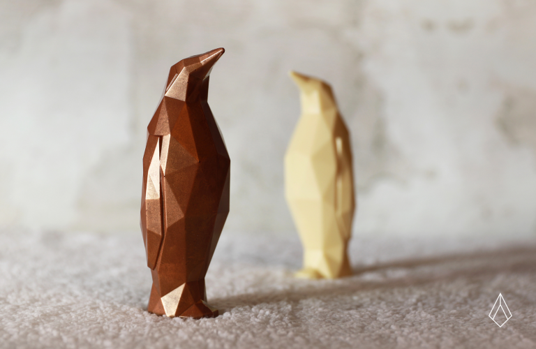 Pinguïn donker en wit