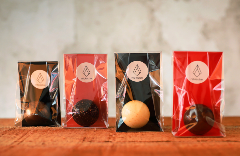de vier soorten bombs in kleur