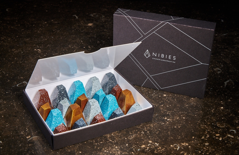 Nibies Rocks Large chocolade pralines